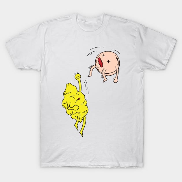 Lemon defeats peach ice tea T-Shirt by dieEinsteiger